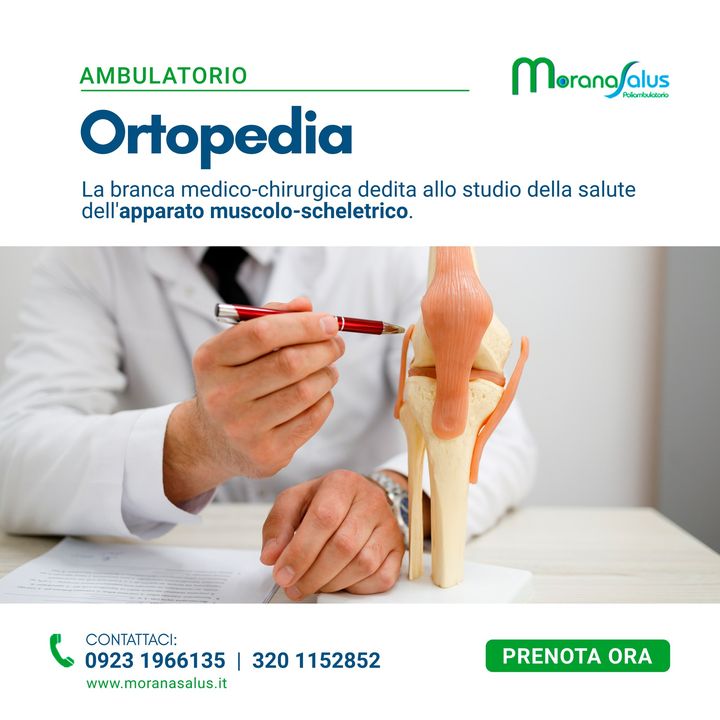L'#ortopedia è la branca della medicina che studia il modo