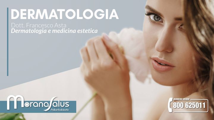 Presso il poliambulatorio Morana Salus puoi prenotare la tua consulenza #dermatologica per la cura del tuo #viso e del tuo #corpo💆‍♀️