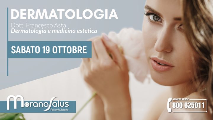 Presso il poliambulatorio Morana Salus puoi prenotare la tua consulenza #dermatologica per la cura del tuo #viso e del tuo #corpo 😊