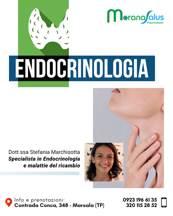 Presso il Poliambulatorio Morana Salus puoi prenotare la tua visita #ENDOCRINOLOGICA, per rilevare eventuali patologie delle #ghiandole a secrezione interna, ossia quelle il cui prodotto - gli #ormoni - viene direttamente immesso nel #sangue.