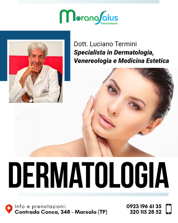 Presso il poliambulatorio Morana Salus puoi prenotare la tua #consulenza #dermatologica per la cura del tuo #viso e del tuo #corpo.