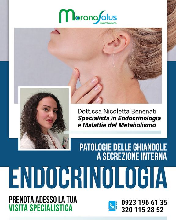 Prenota adesso la tua #visita #ENDOCRINOLOGICA con la Dott.ssa Nicoletta Benenati, specialista in Endocrinologia e Malattie del Metabolismo.