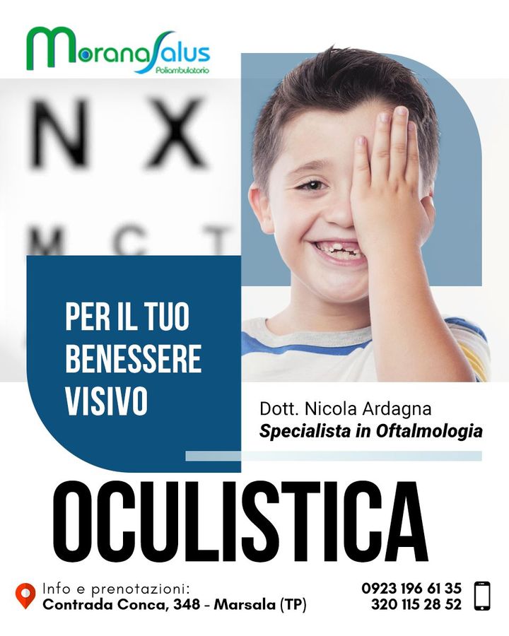 Prenota una visita #oculistica per il tuo benessere visivo! 🧐👨‍⚕️👁️

Il