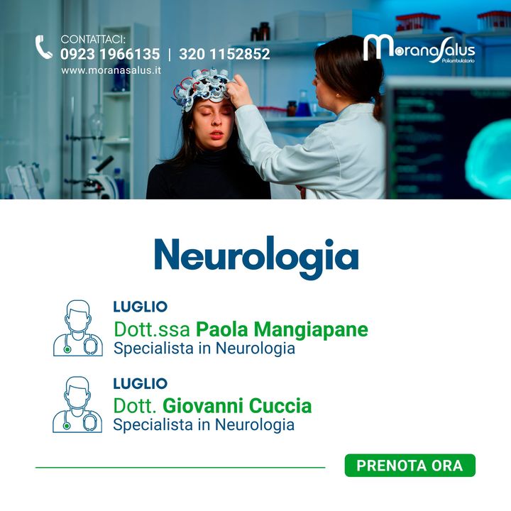 Effettua una visita #neurologica!🧠

La #neurologia è la branca della medicina