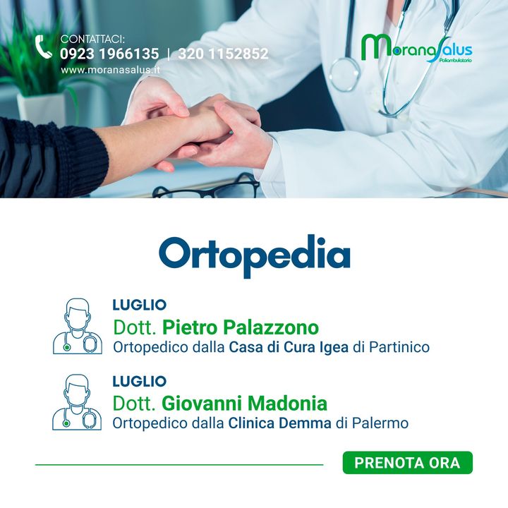 L'#ortopedia è la branca della medicina che studia il modo