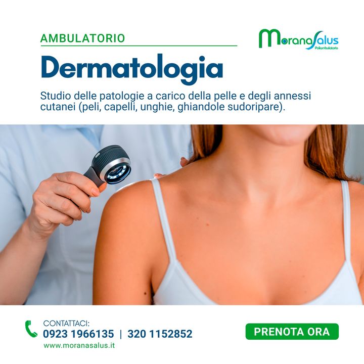 Prenditi cura della tua #pelle!

La #dermatologia è la specialità medica