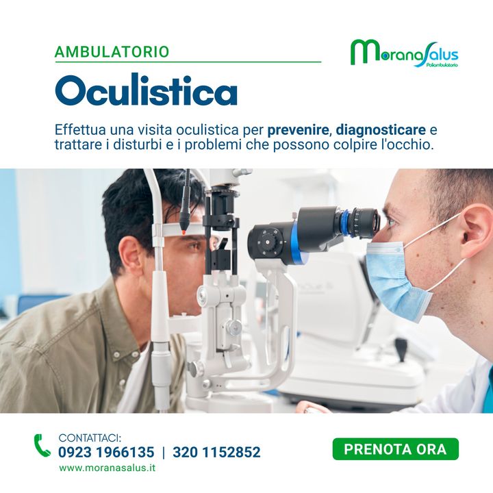 Prenota una visita #oculistica per il tuo benessere visivo! 🧐👨‍⚕️👁️

Tra