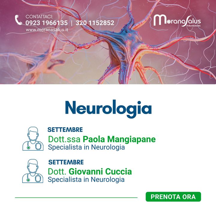 Effettua una visita #neurologica!🧠

La #neurologia è la branca della medicina