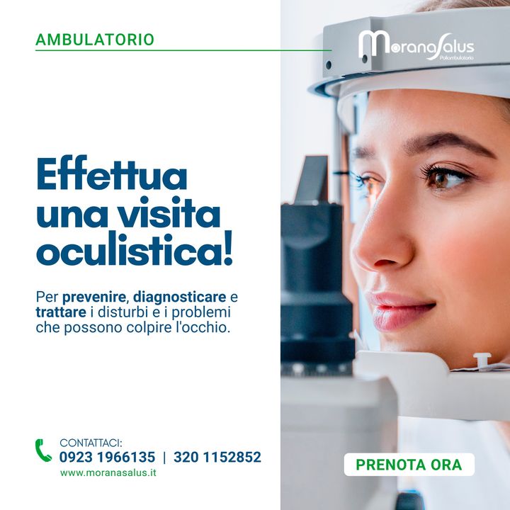 Prenota una visita #oculistica per il tuo benessere visivo! 🧐👨‍⚕️👁️

Tra