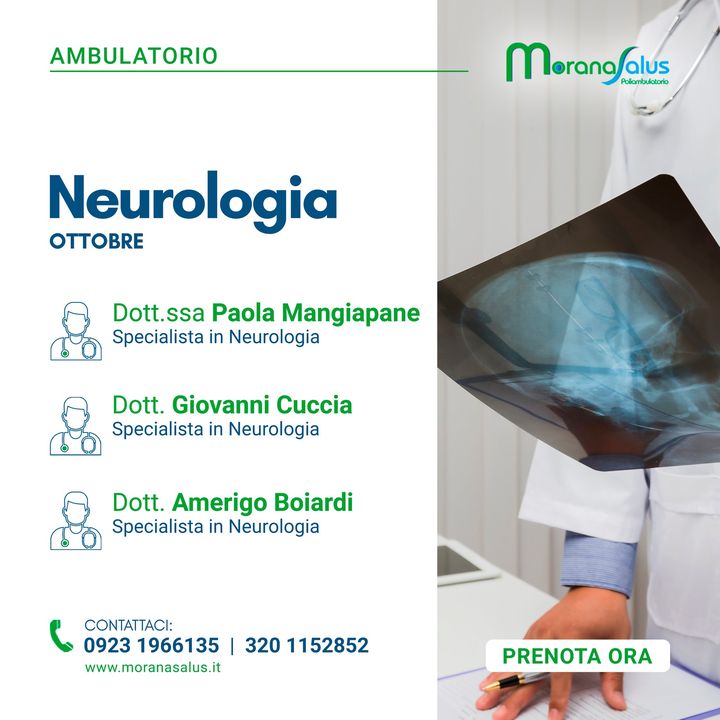 Effettua una visita #neurologica!🧠

La #neurologia è la branca della medicina