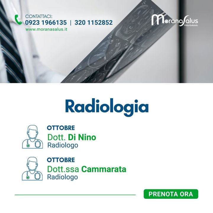 La #radiologia è la branca della medicina che si occupa
